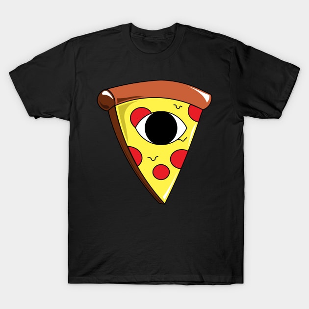 Original Pepperonni Pizza T-Shirt by Siklop